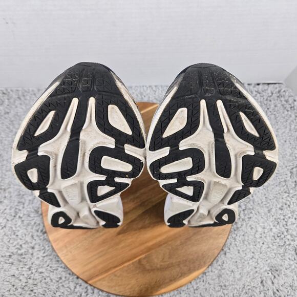 Hoka One One Mens 9.5D Bondi 8 Black White Athletic Daily Gym Road Running Shoe - Picture 9 of 12